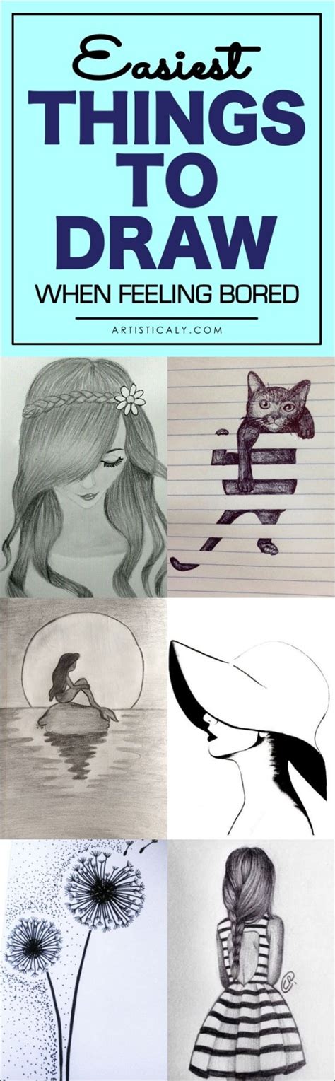 what to draw easy|40 Easy Things to Draw When You're Bored! .